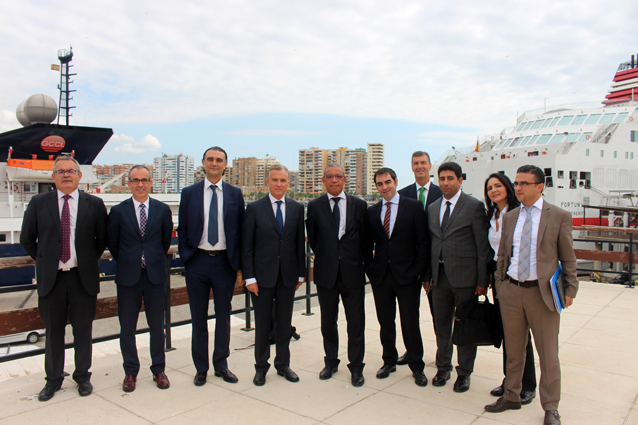 Málaga y Tánger Ville colaboran para impulsar la conexión marítima entre ambos puertos y potenciar el tráfico de cruceros en su área geográfica