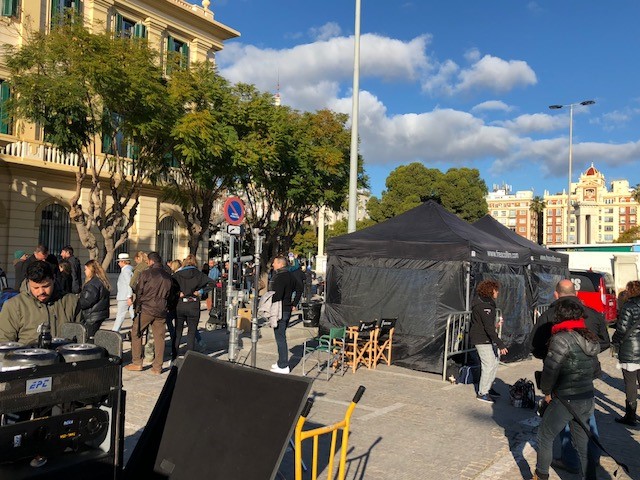 El Puerto de Málaga, escenario de la serie británico-estadounidense ‘Snatch’