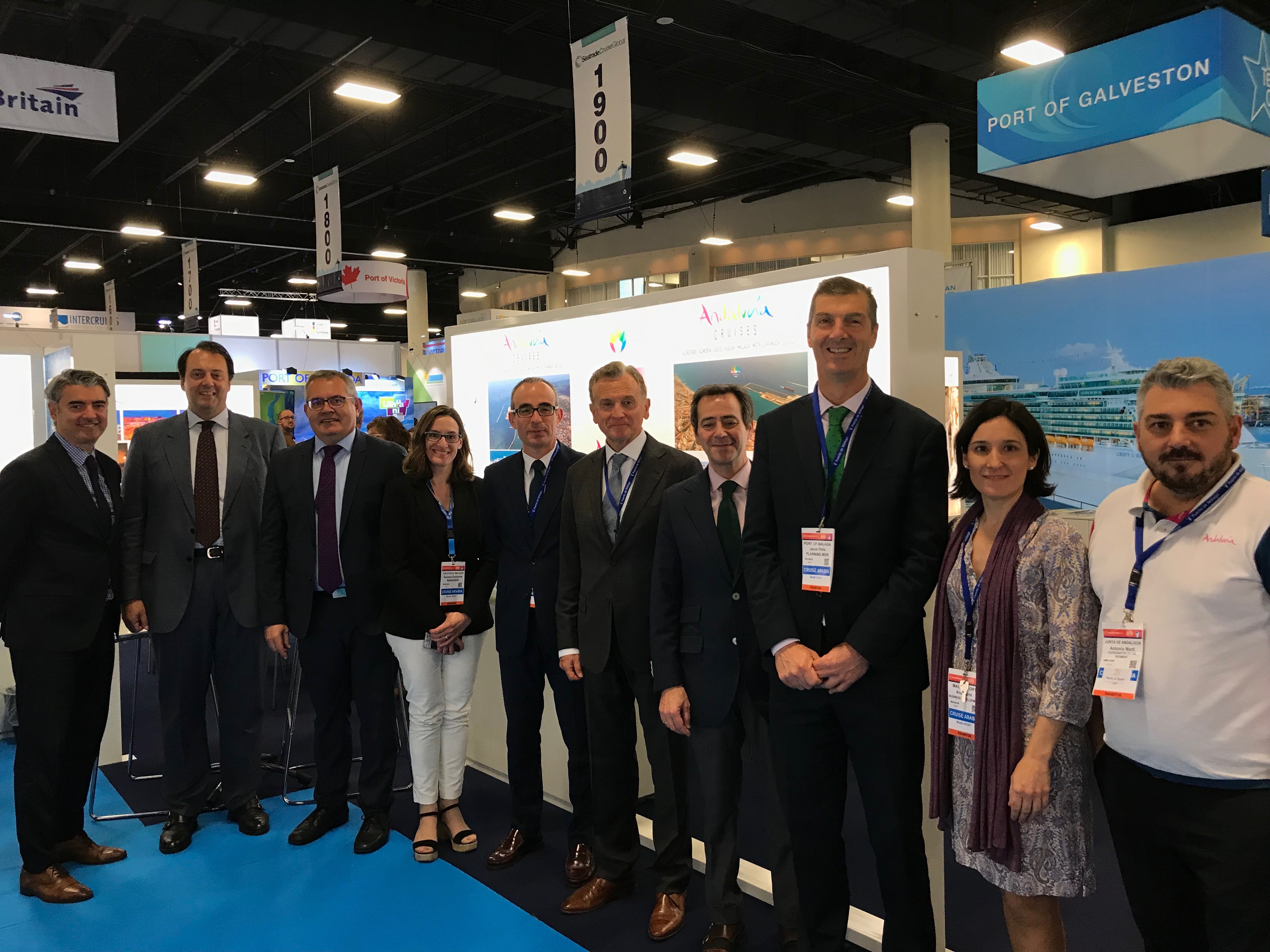 Málaga cierra su presencia en Seatrade Cruise Global 2018 en Fort Lauderdale