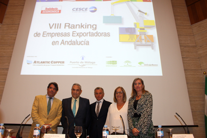 La VIII Edición del ‘Ranking de empresas exportadoras andaluzas’ se celebra en el Puerto de Málaga