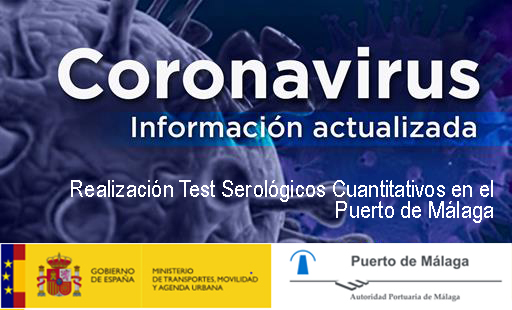 Realización test serológicos cuantitativos en el Puerto de Málaga