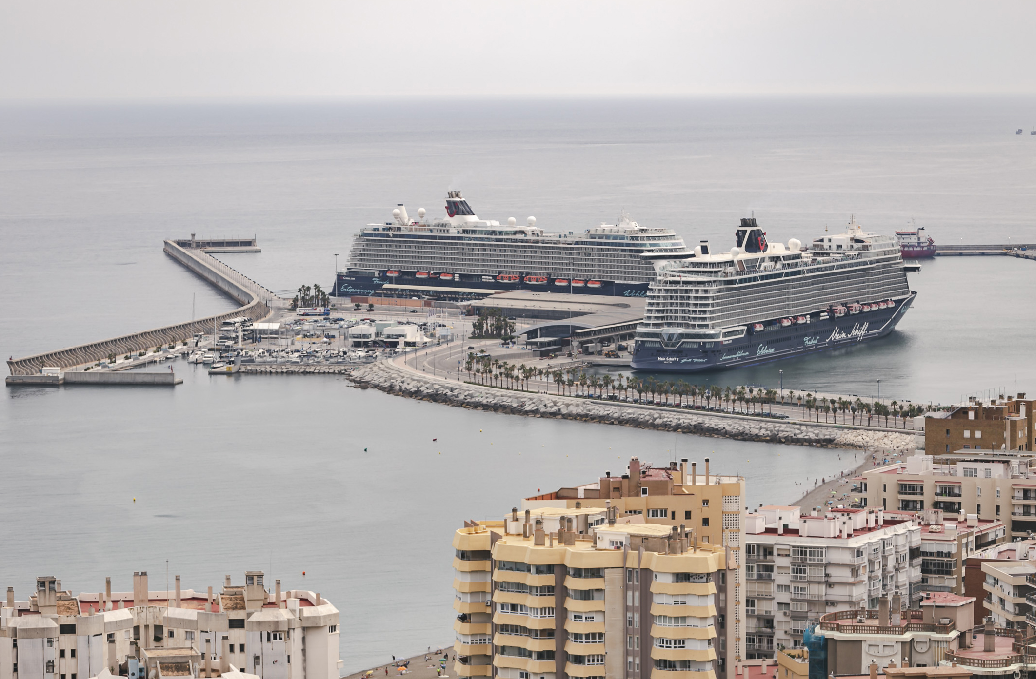 Comienza la temporada alta de cruceros en el Puerto de Málaga