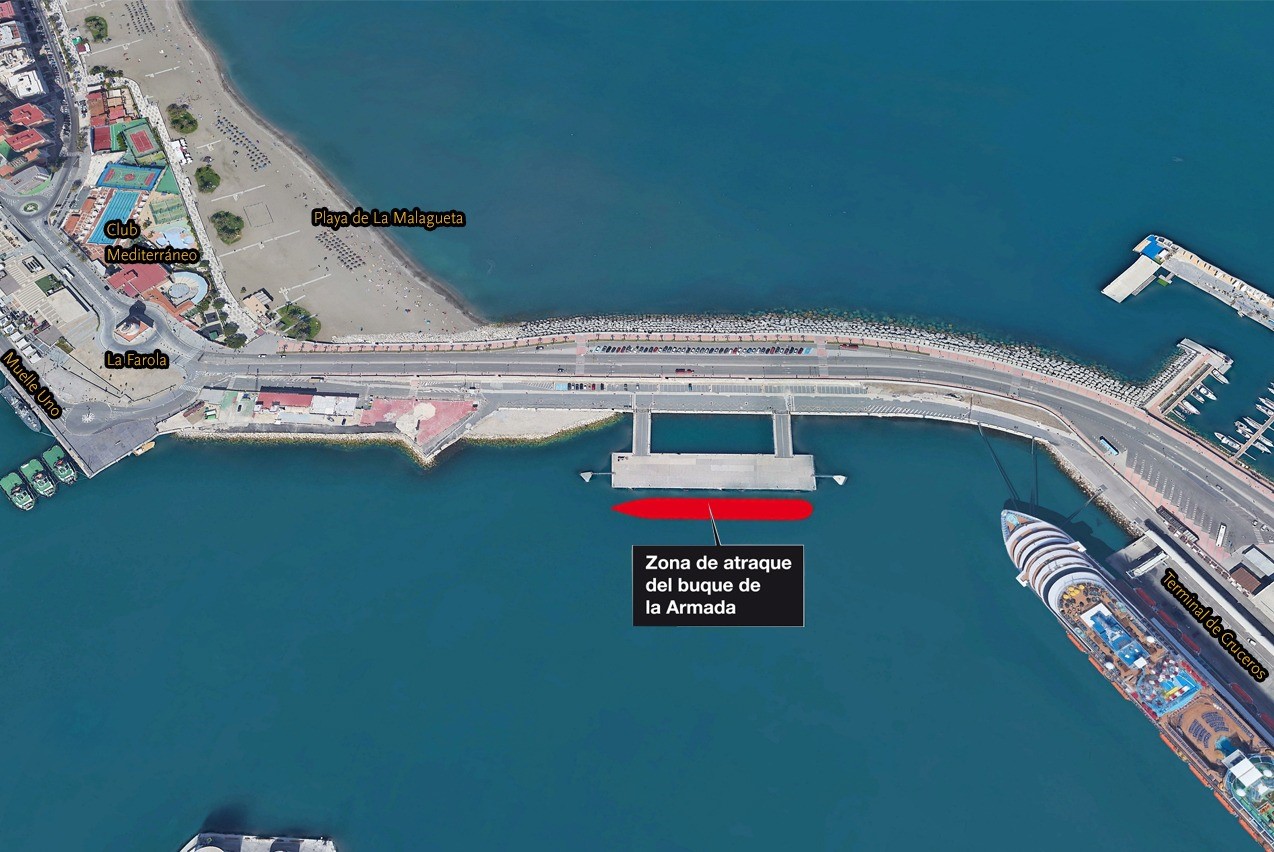 El Puerto de Málaga volverá a acoger el desembarco de La Legión