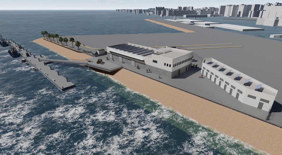 El Consejo de Administración de la Autoridad Portuaria aprueba la contratación de obras complementarias al proyecto de creación de muelle 8