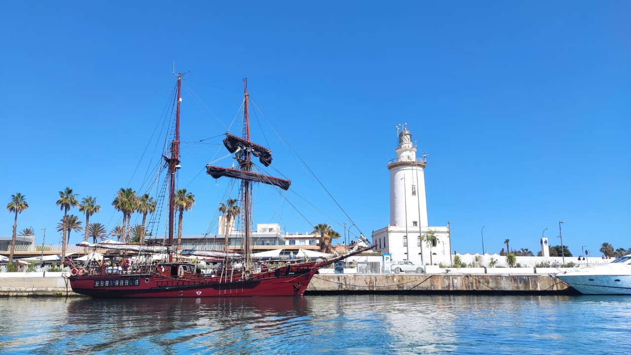 El barco Atyla está en Málaga y se podrá visitar este domingo
