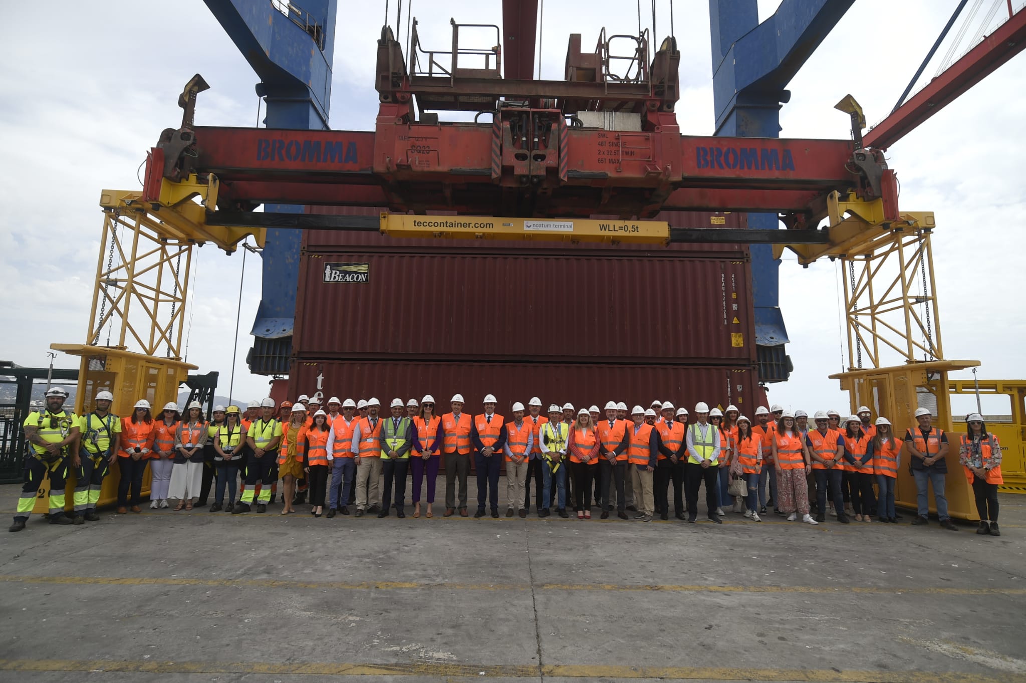Noatum Terminal Málaga y la Fundación Málagaport celebran el Día de la Seguridad y la Salud en el Trabajo