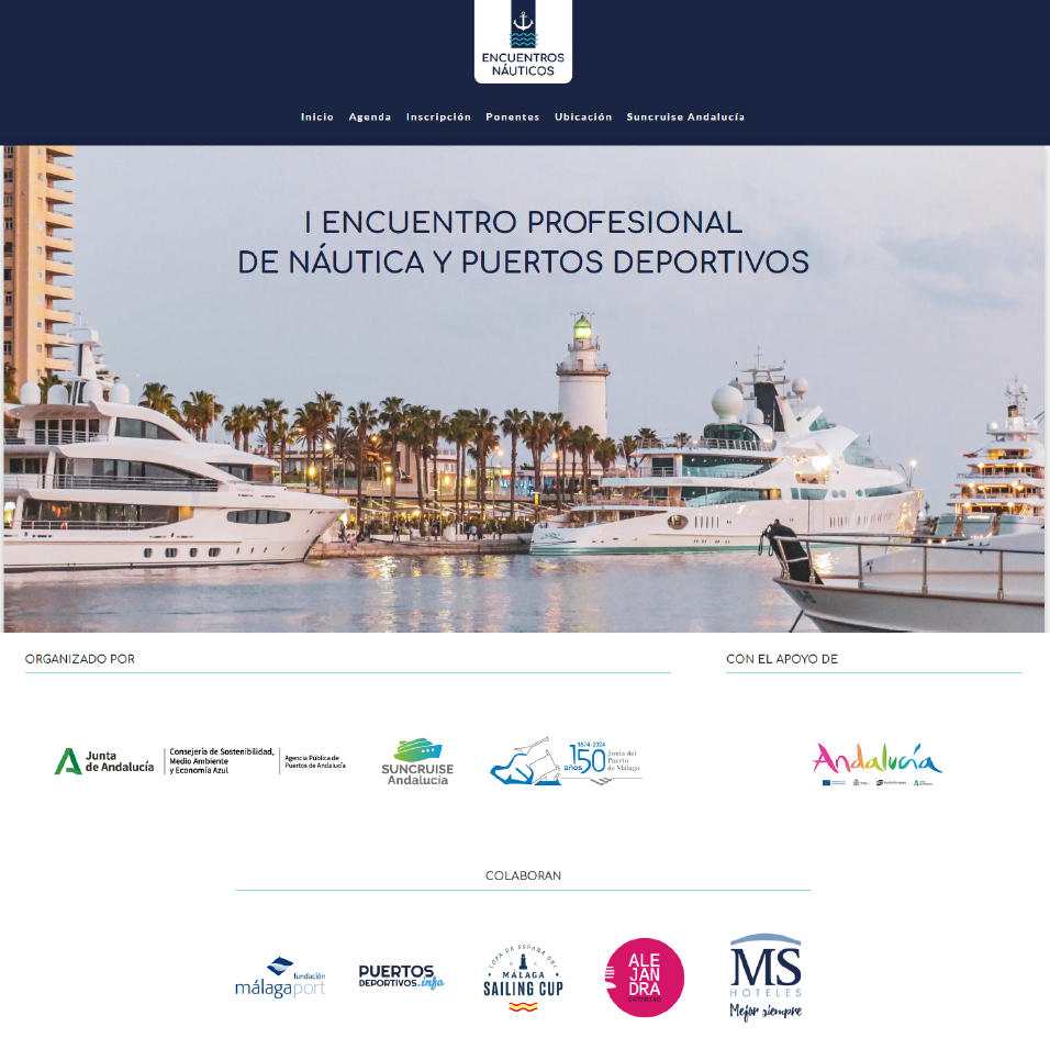 Imagen sobre el primer encuentro Profesional de Naútica y Puertos Deportivos en el Puerto de Málaga